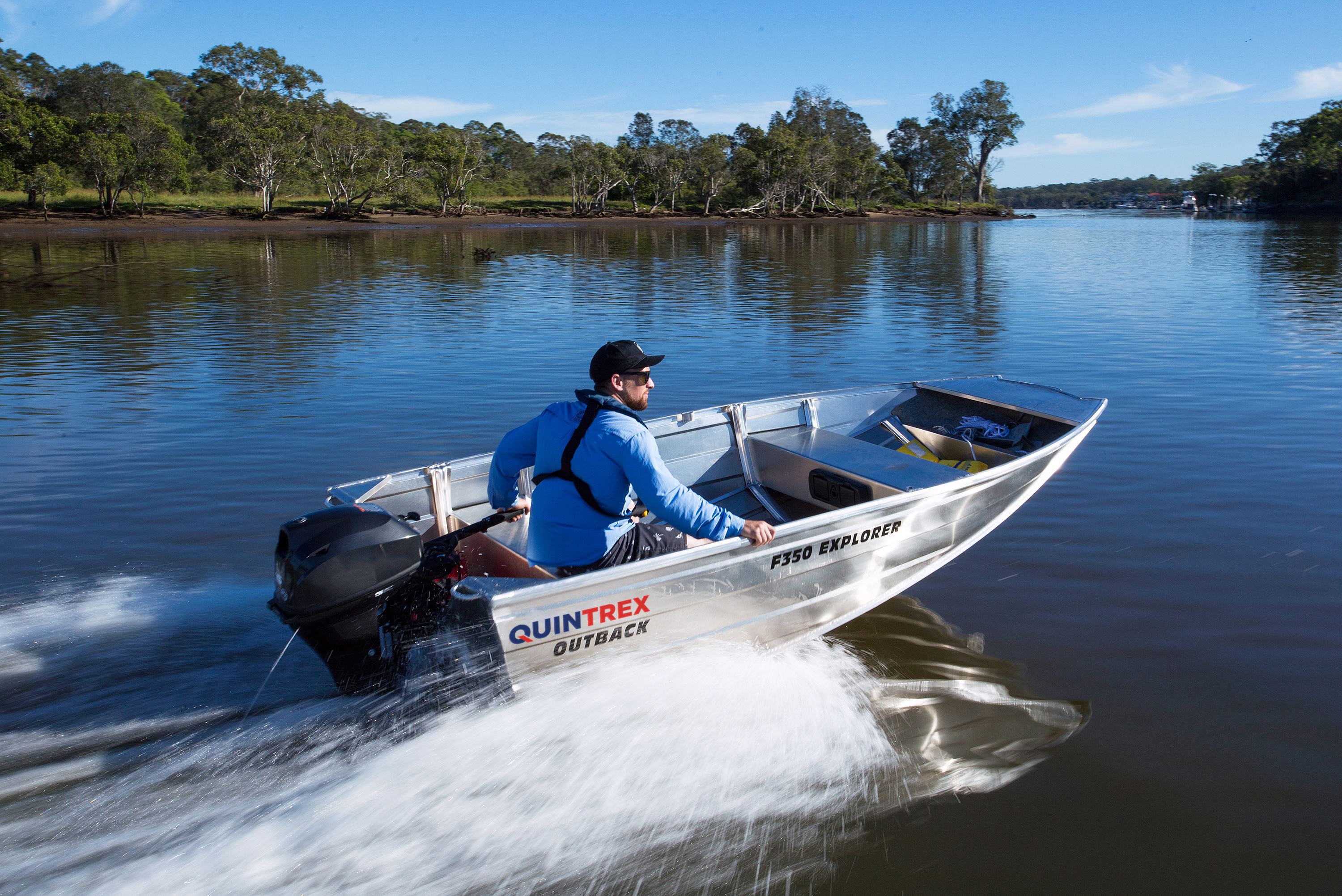 Quintrex F Outback Explorer Aluminium Boat Range